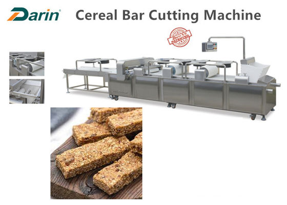 Barra brandnew do cereal dos doces do amendoim que faz a máquina com o motor do PLC &amp; do WEG de Siemens